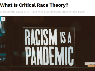 ARTICLE:  What is Critical Race Theory?